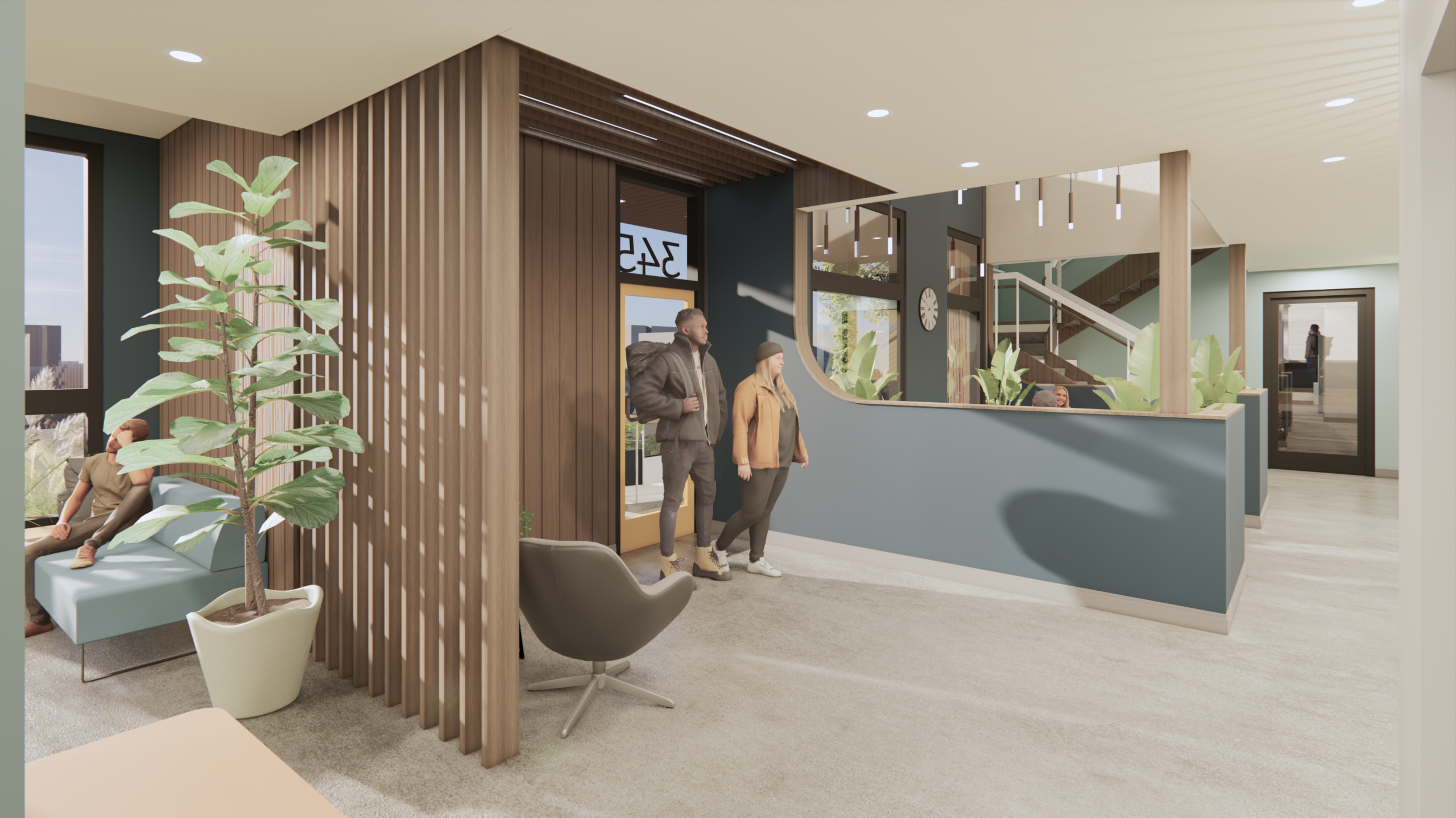 PHCWC DAY CENTER INTERIOR ENTRY